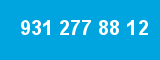 931 277 88 12 931 277 88 12